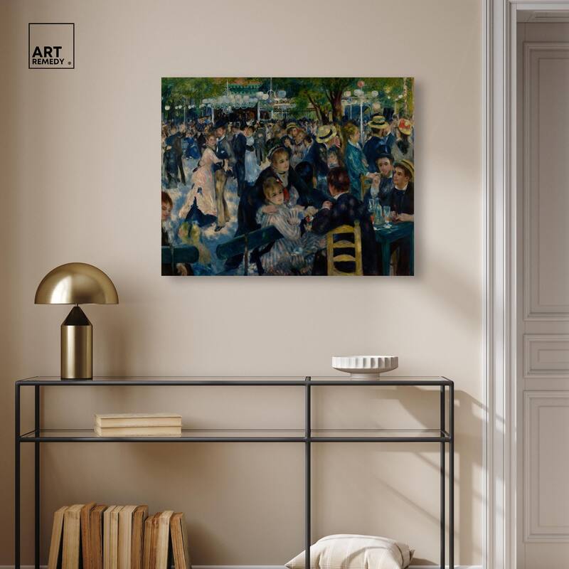Dance Party Canvas by Art Remedy, Gallery Wrapped