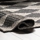 preview thumbnail 31 of 35, Nuloom Chaya Diamond Striped Jute Blend Area Rug