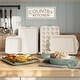 preview thumbnail 15 of 17, Country Kitchen Nonstick Stackable Bakeware Set - Durable, Easy Release Baking Set- 22 Pc. Includes Silicone Muffin Cups