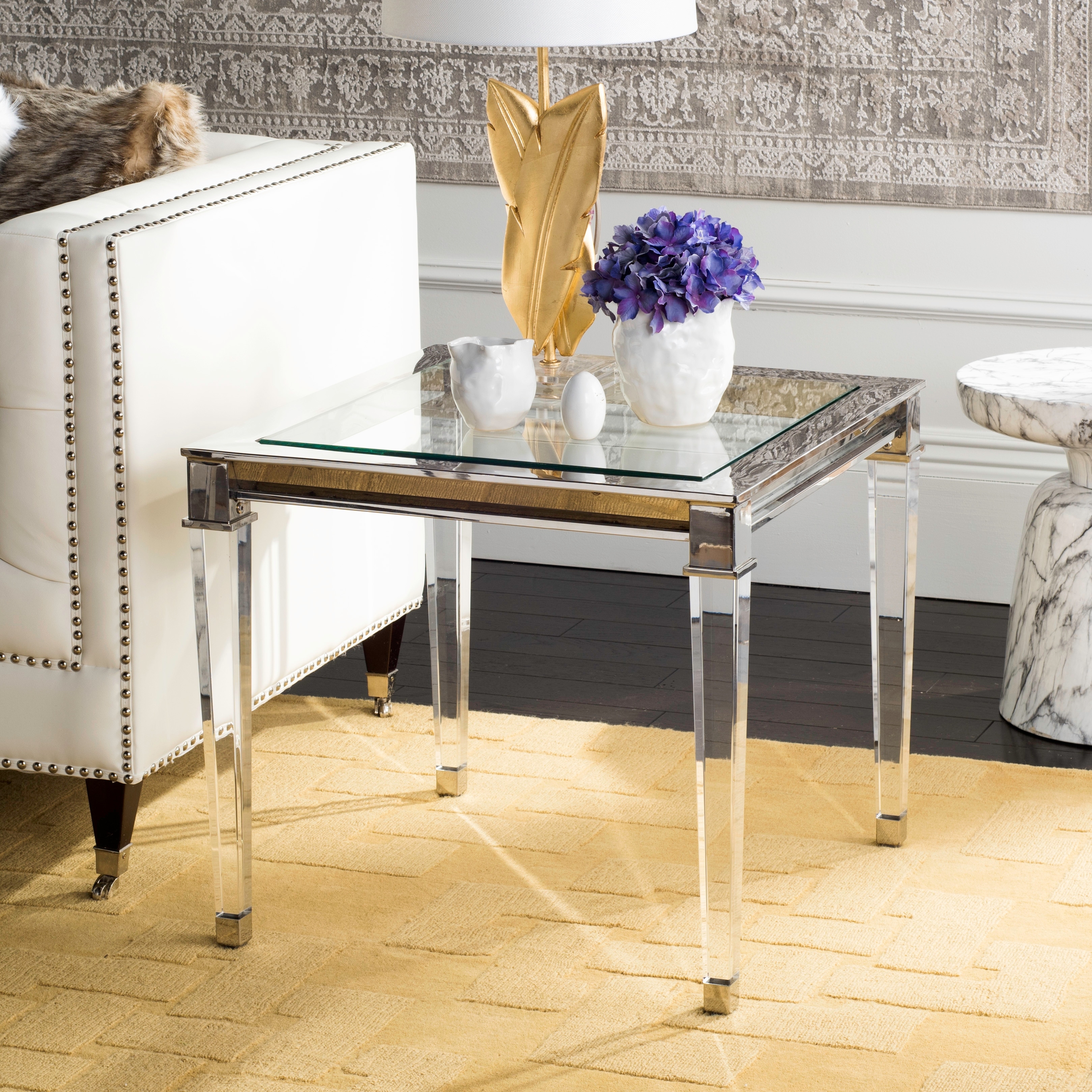 Safavieh discount acrylic table