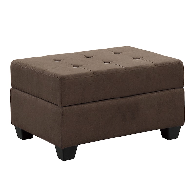 Fresno Ottoman - Chocolate