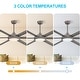 preview thumbnail 14 of 22, MLiAN 96 In. 6 Aluminium Blades Indoor Ceiling Fan with Light Kit and Remote - 96"