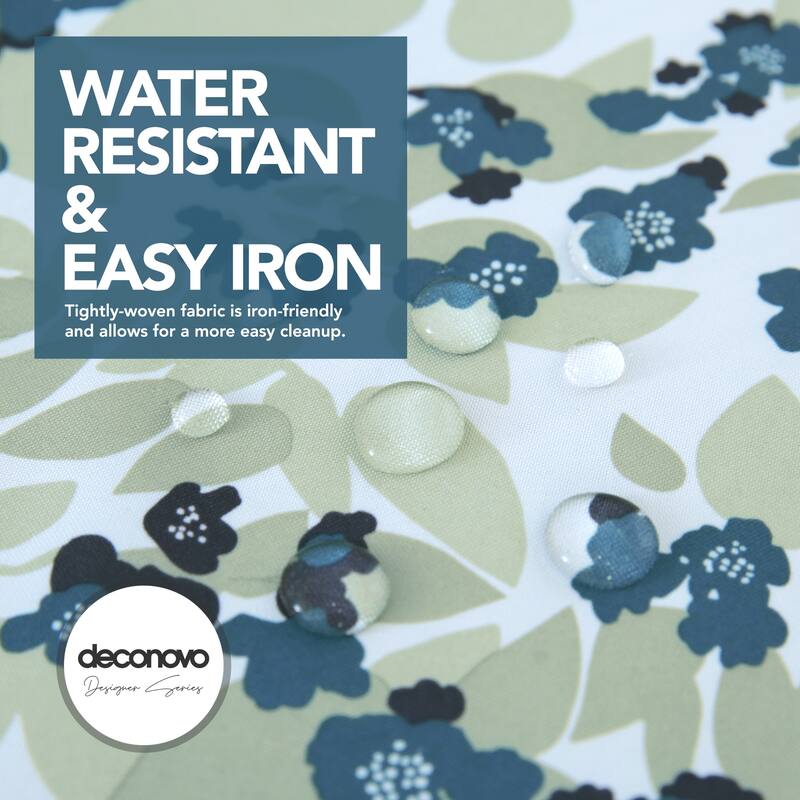 Deconovo Waterproof Oxford Floral Placemats ( Pack of 4)