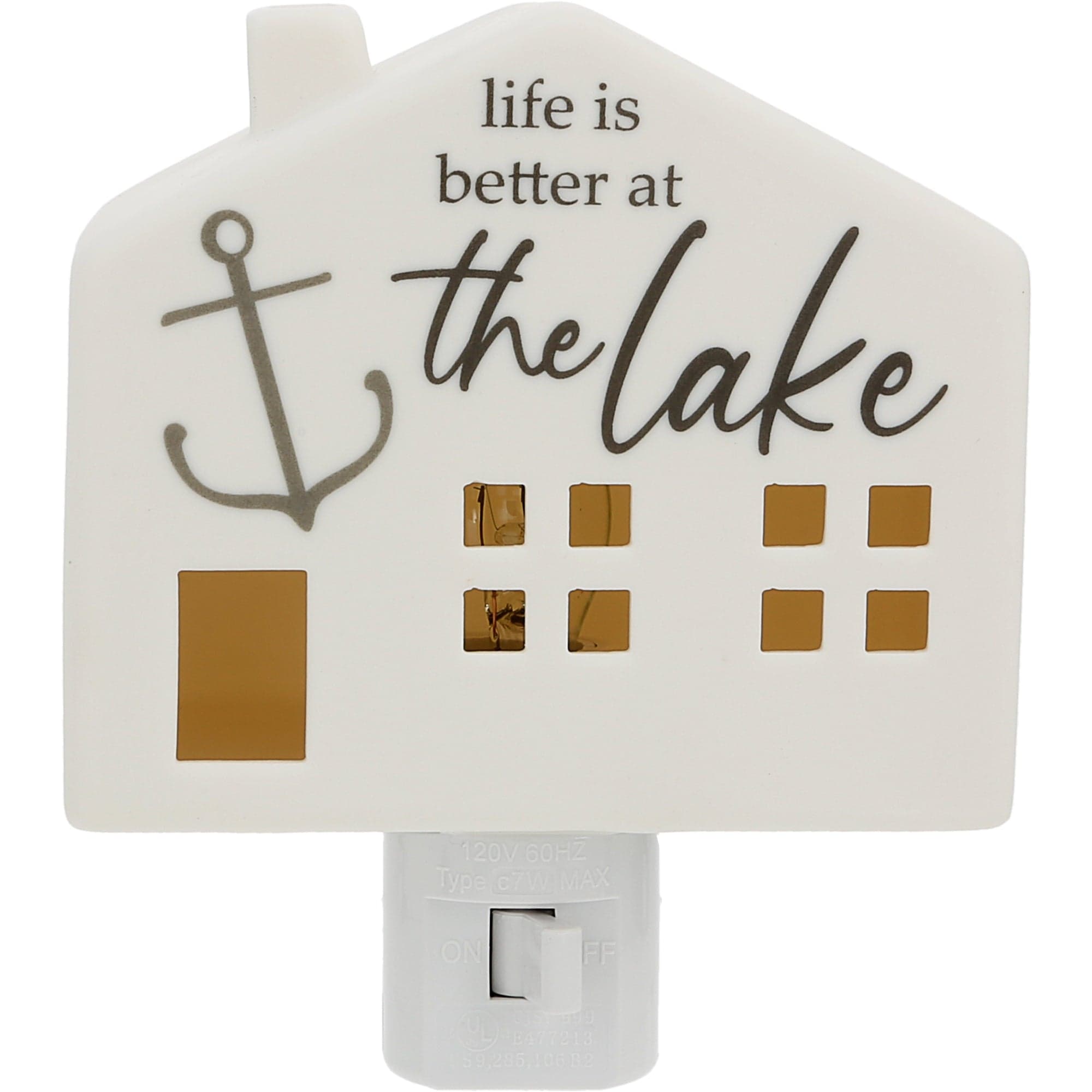 Pavilion Life is Better At the Lake Night Light - 3.5"