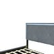 preview thumbnail 23 of 50, Button-Tufted Wingback Bed Velvet Frame Storage Platform Bed with 2 Drawers, Trundle Bed and Smart LED Light Bed Frame