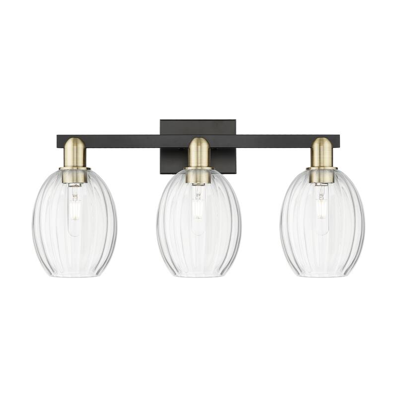 Innovations Lighting Downtown Urban - Preston - 3 Light 26" Bell Shade Bath Vanity Light