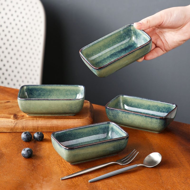 vancasso Stern Series Reactive Glaze Stoneware Plates Set