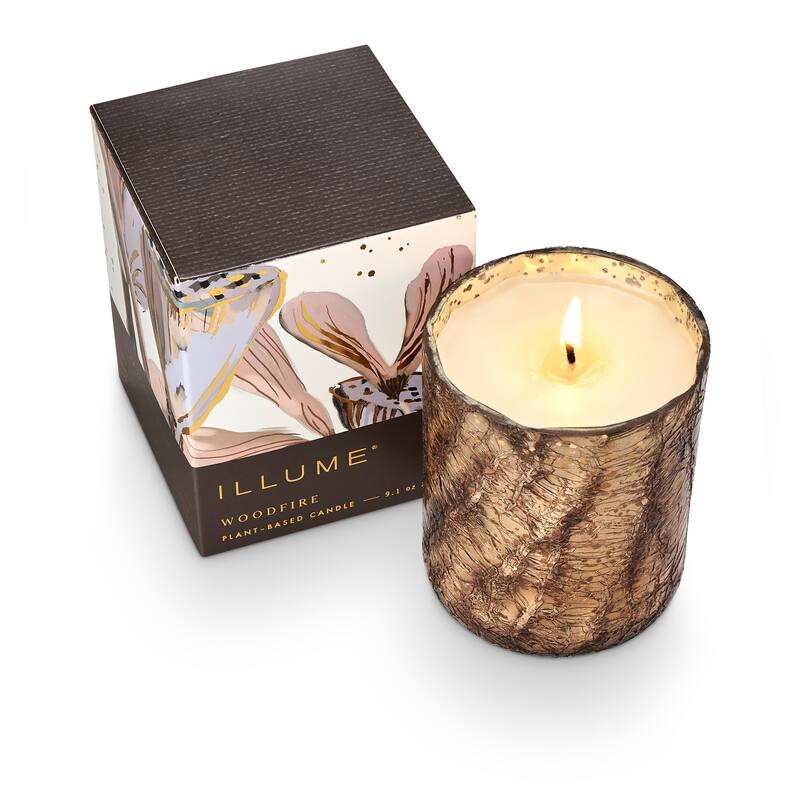ILLUME Noble Autumn Woodfire Candle