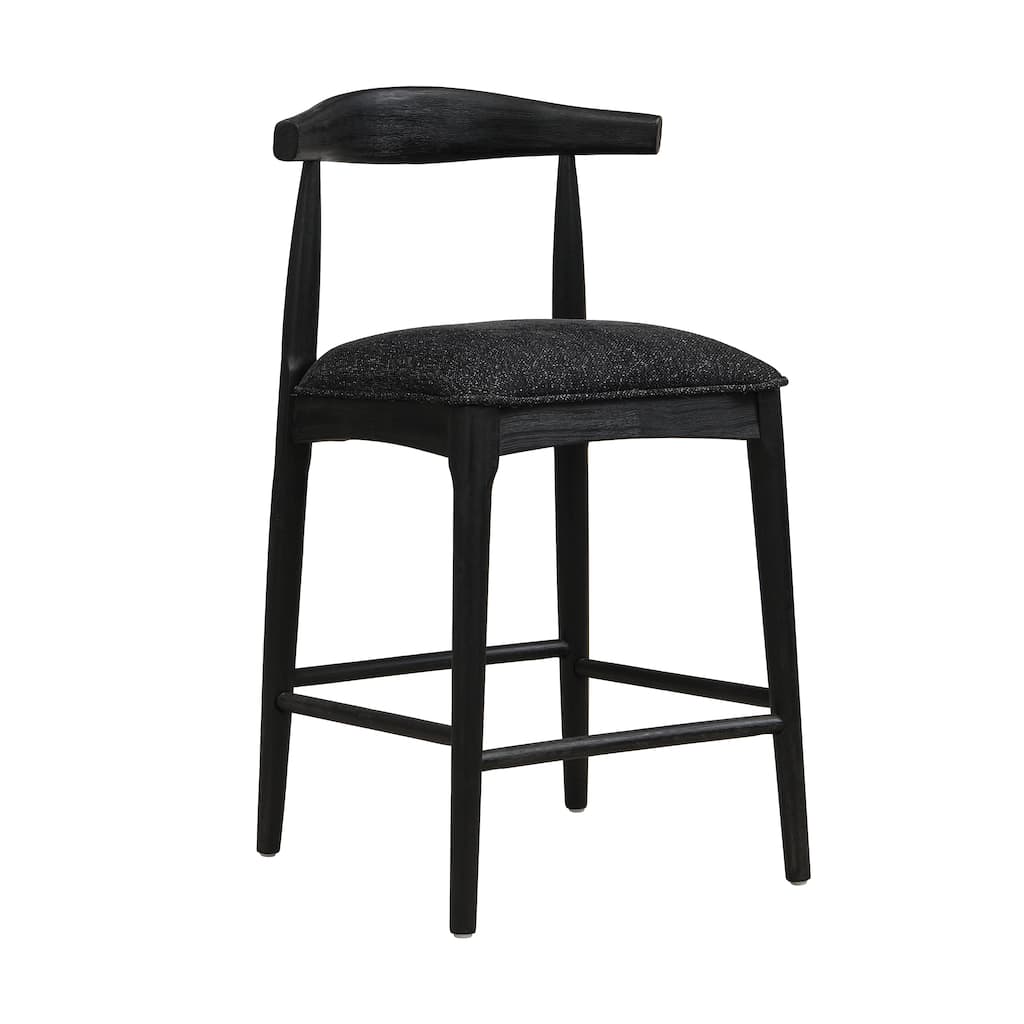 Counter Height Stool Dining Chair Side Chair Bar Chair Set of 2 Reception Chair Black Kitchen Chair Accent Chair