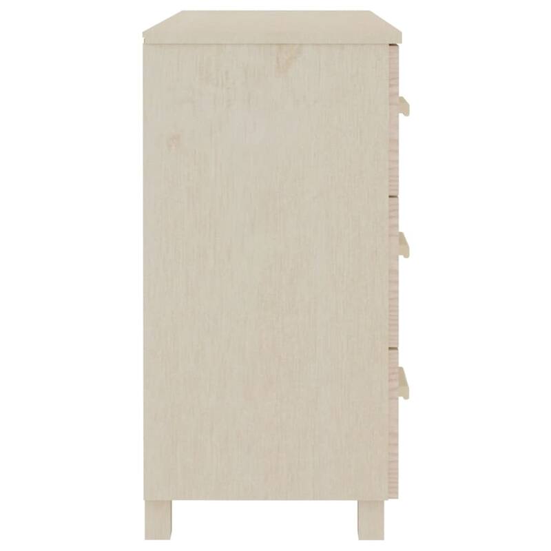 vidaXL Sideboard Buffet Cabinet with Storage for Kitchen HAMAR Solid Pinewood - 35.4"x15.7"x31.5"