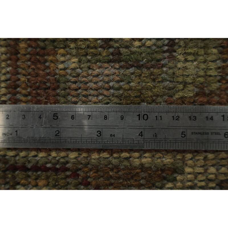 Hand Knotted Oriental 100% Wool Carpet Traditional All-Over Pink Agra Area Rug - 4' 0'' X 2' 6''