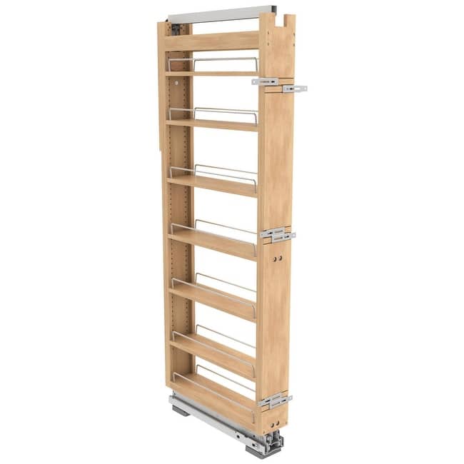 Rev-A-Shelf 448-TPF58-5-1 Wood Classics 5"W x 60"H Soft Close Pull Out