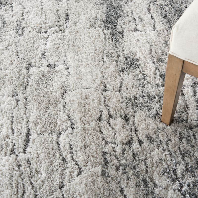 Nourison Dreamy Shag Contemporary Abstract Area Rug