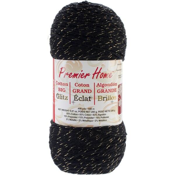 Shop Home Cotton Yarn Glitz Black Gold Black Gold Overstock