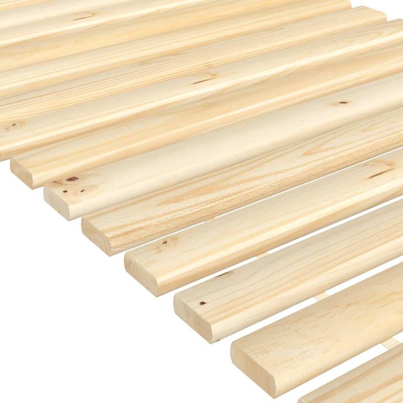 vidaXL Bed Slats Frame Mattress Support Bedroom Furniture Solid Wood Pine