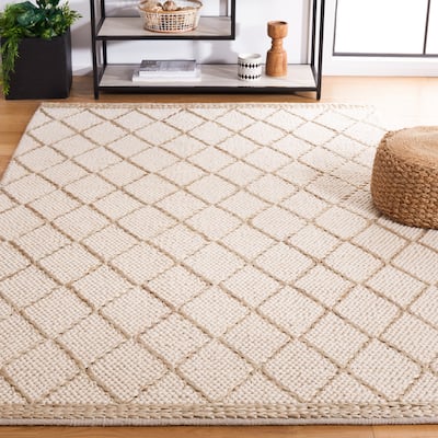 SAFAVIEH Handmade Natura Adorata Trellis Wool Rug