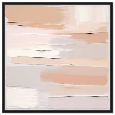 Roseate Cream Tones I Canvas by Art Remedy