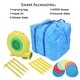 preview thumbnail 5 of 8, 420D 840D Oxford cloth jump surface rocket with fan inflatable castle n001 - 131.10 x 108.27 x 72.83