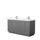 Option Dark Gray, Nickel Trim, Giotto Quartz Top