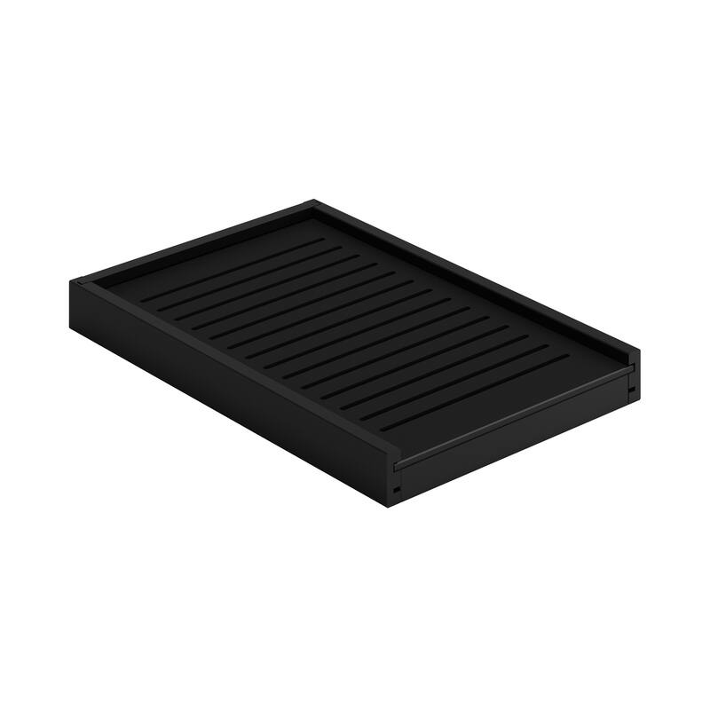 Palace Imports 100% Solid Wood Ziva 2-Door Cat Litter Box Enclosure with 2-Drawers and Litter Catch