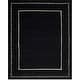 preview thumbnail 47 of 130, SAFAVIEH Handmade Bella Alverta Dotted Border Wool Rug 10' x 14' - Black/Ivory - Rectangle