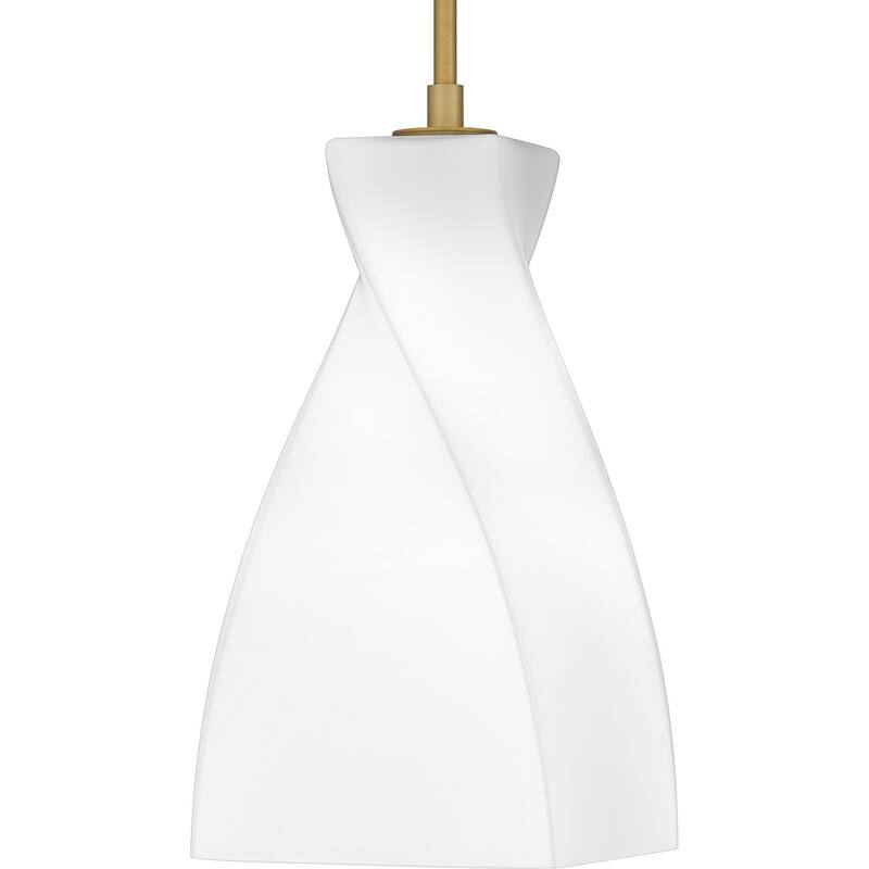 Stetson 1-Light Mini Pendant in Brushed Gold