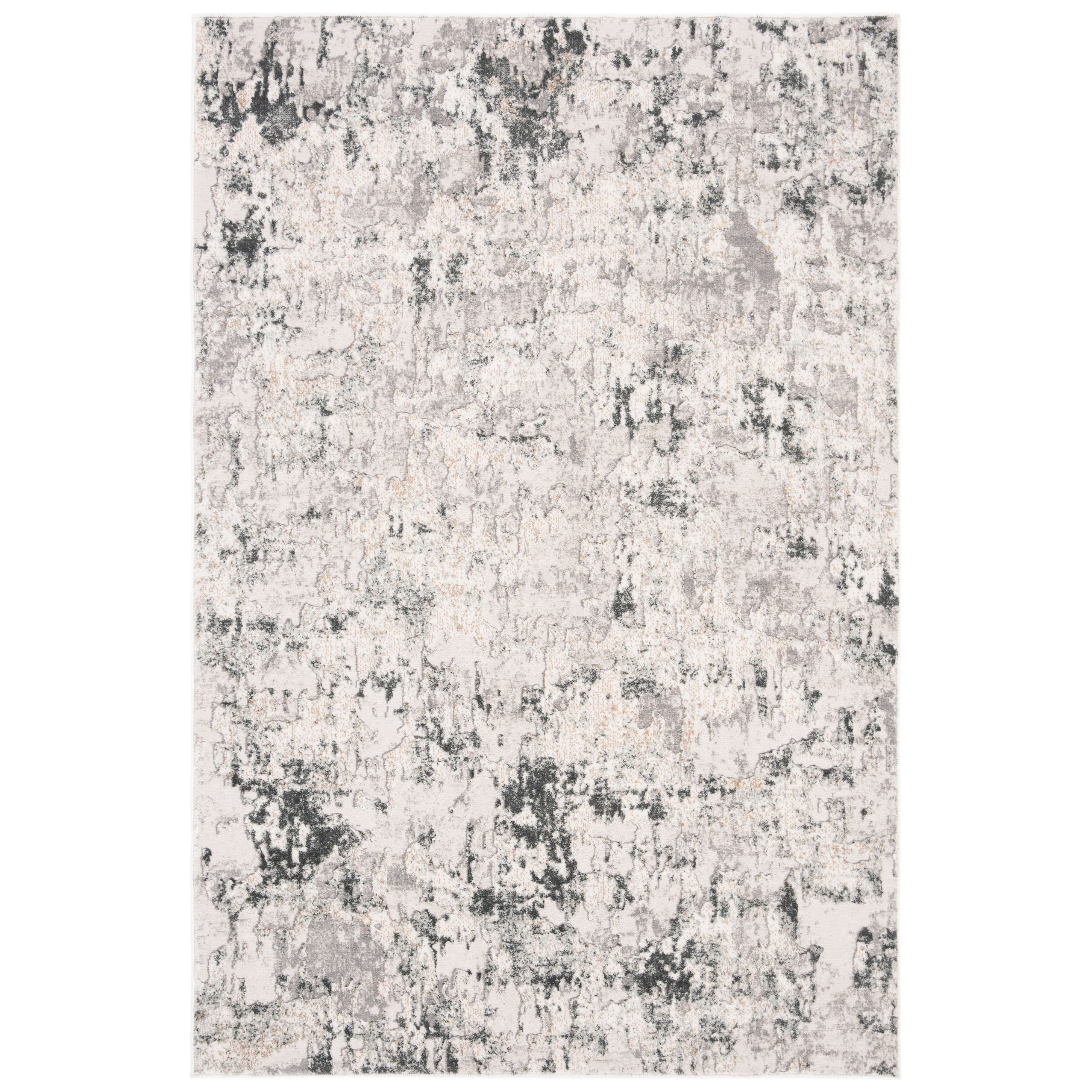 Safavieh Vogue Collection VGE144A Modern Abstract Runner Beige Charcoal 2' x 8' Safavieh Vogue Collection VGE144A Modern Abstract Runner Beige Charcoal 2' x 8'