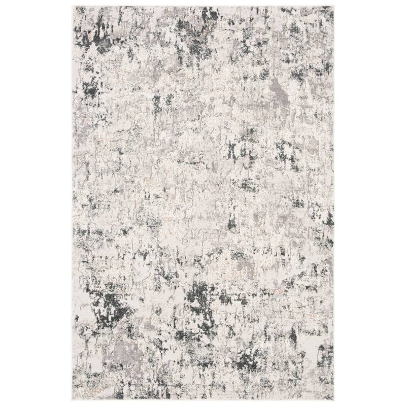 SAFAVIEH Vogue Teresa Modern & Contemporary Abstract Beige/Charcoal Rug
