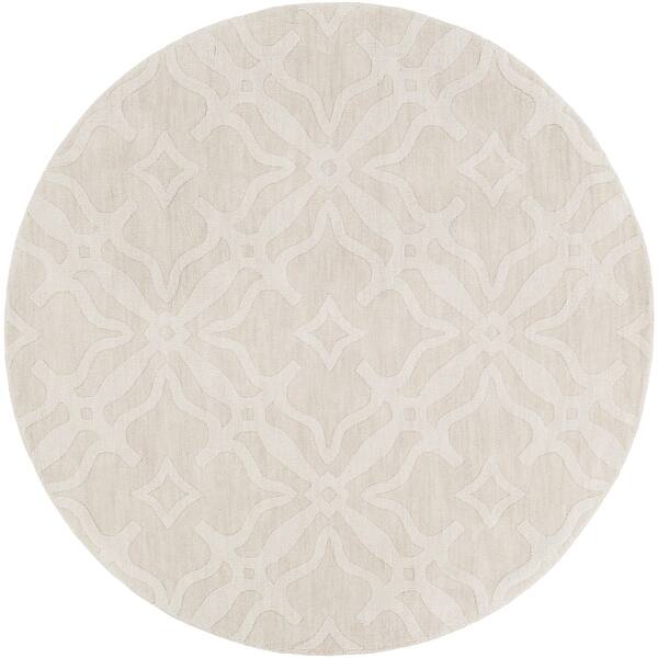 slide 2 of 32, Hand-Loomed Ledo Wool Rug - 9' 9" x 9' 9"