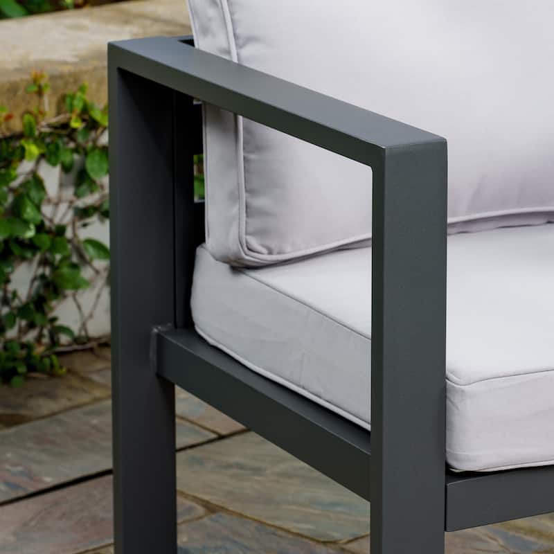 Lakeview Aluminum Outdoor Club Chair with Cushions