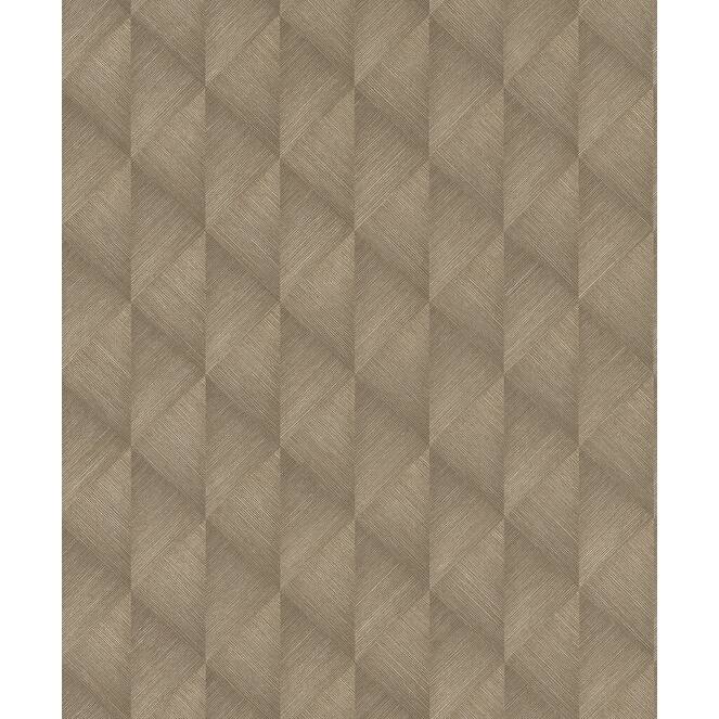 Advantage Miro Brown Geo Wallpaper - Brown