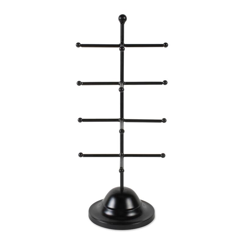DII 3 Tier Jewelry Organizer Black