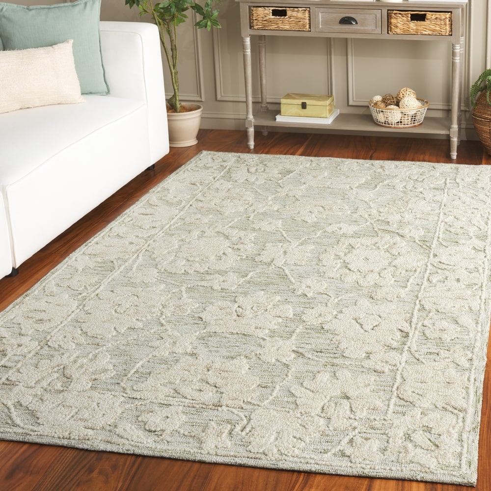 SAFAVIEH Handmade Marquee Ermelinde Modern Wool Rug