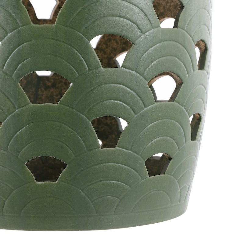 SAFAVIEH Felicia Ceramic Decorative Garden Stool (Fully Assembled)