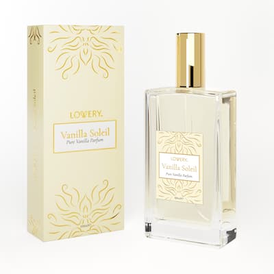 Lovery Vanilla Soleil Eau de Parfum, Made in France, 100ml - 3.4 oz