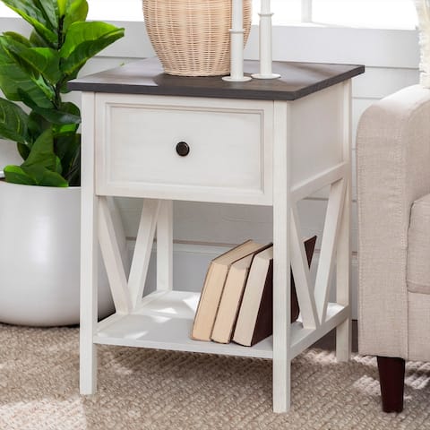 Middlebrook Designs 19-inch 1-Drawer Side Table
