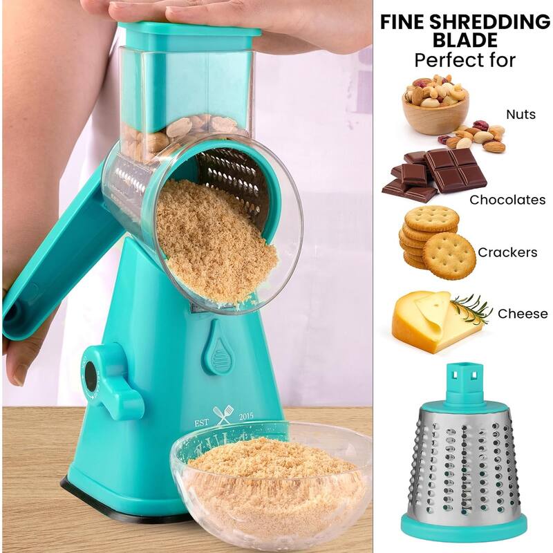 Zulay Kitchen Rotary Cheese Grater On Sale Bed Bath & Beyond 40042534