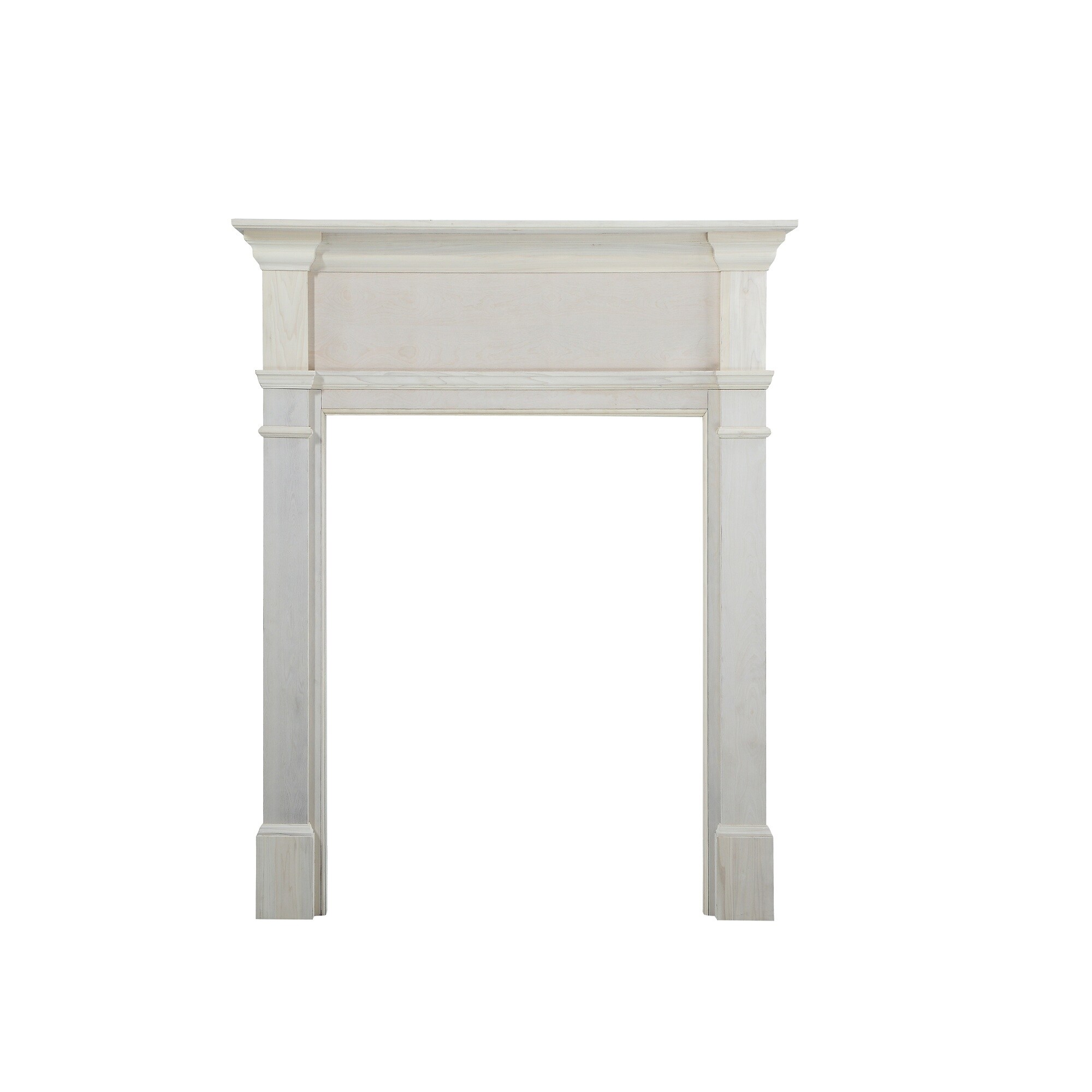 Shop 57 White The Windsor Fireplace Mantel Unfinished Free