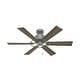 preview thumbnail 4 of 10, Hunter 52" Gilrock Windmill Ceiling Fan and Pull Chain - Industrial, Modern Farmhouse