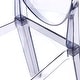 preview thumbnail 15 of 13, Indoor Outdoor Clear Plastic Armless Side Chairs