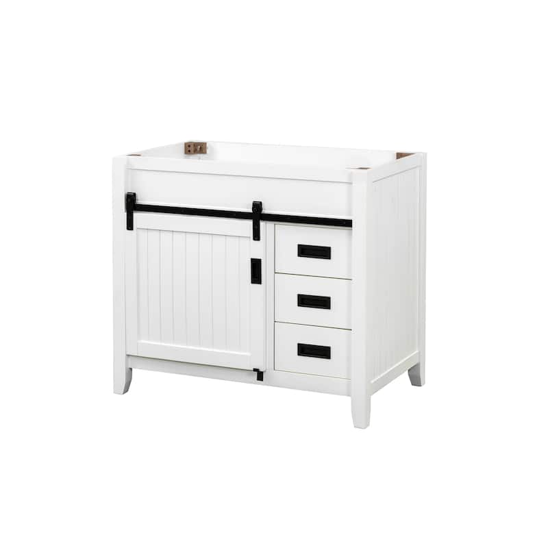 36'' Hanford Bathroom Vanity Base - 36.00 L x 21.50 D x 32.50 H"