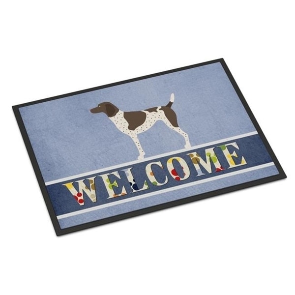 Carolines Treasures BB8283MAT German Shorthaired Pointer Welcome Indoor or Outdoor Mat - 18 x 27 in.
