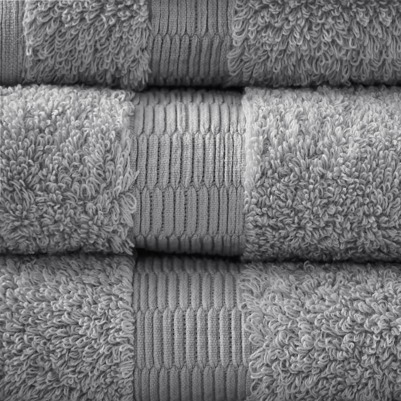 Madison Park Signature Luce 100-percent Egyptian Cotton 6 Piece Towel Set