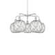 Option Polished Chrome / Clear Glass with White Rope