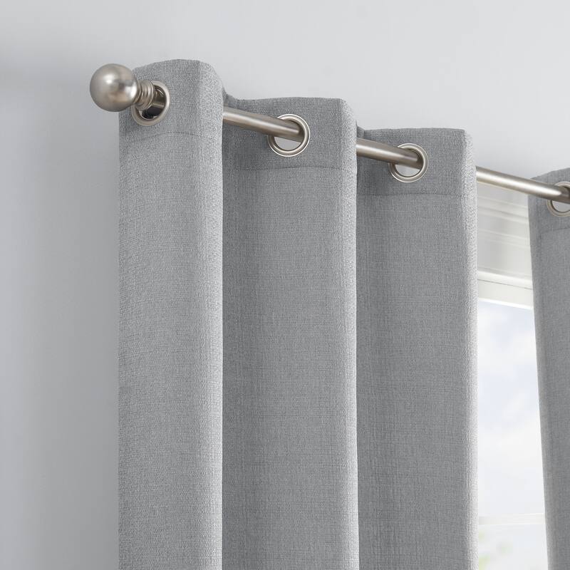 Eclipse Carter Room Darkening Window Curtains, 2 Panels