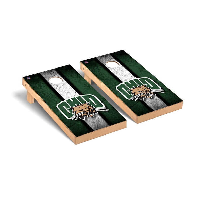 Ohio Bobcats 2x4 Pro Cornhole Boards - V3 - Include Carrying Case