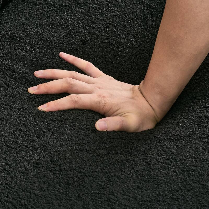 Roomfitters Two 85" Modern Teddy Fabric Sofa Set with Gold Legs, Channel Stitched 2-Piece Living Room Furniture Set