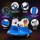 preview thumbnail 10 of 18, Electric Ride On Bumper Car, Remote Control Ride On Car with LED Lights, 360-Degree Spin, Indoor and Outdoor Fun for Toddlers