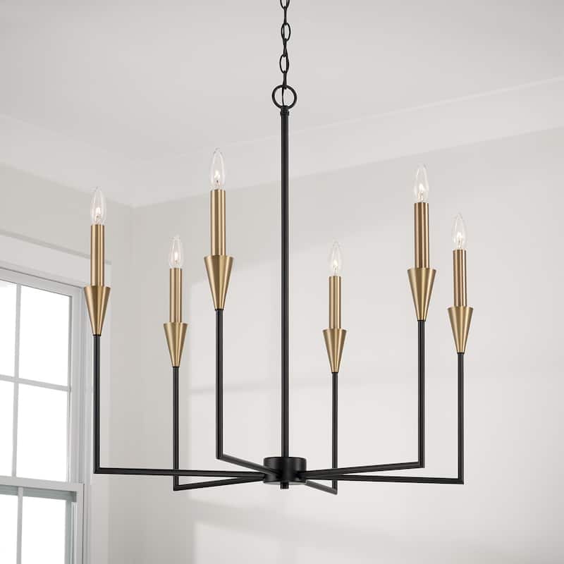 Avant 6-Light Chandelier - 29"W x 30.50"H