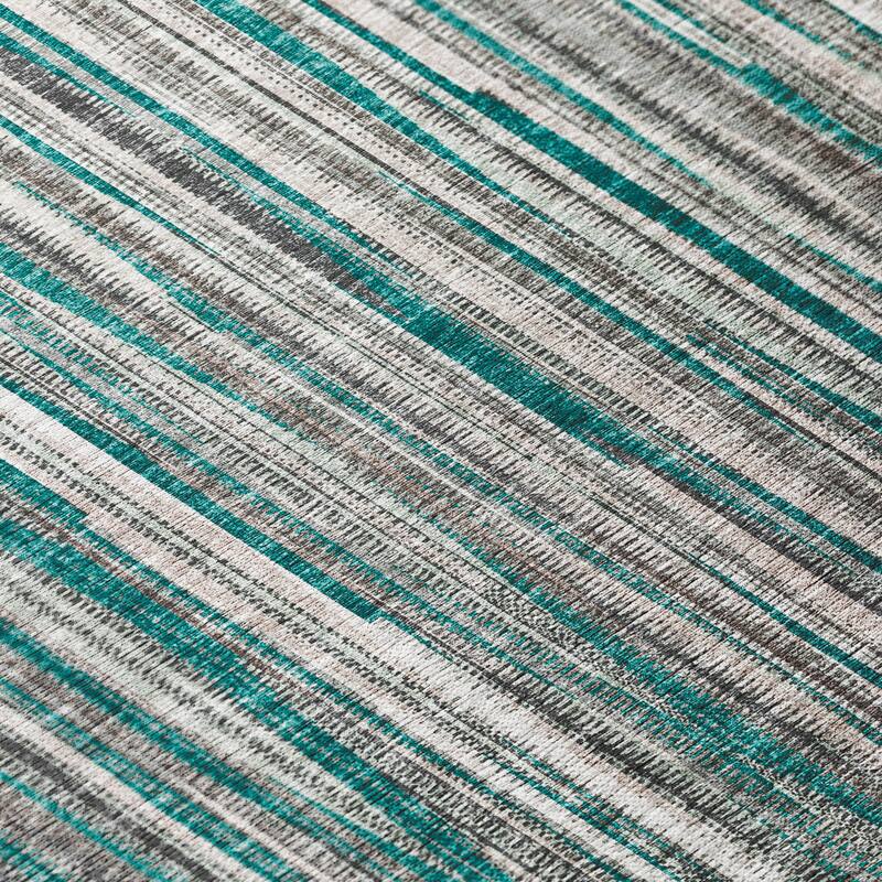 Indoor/Outdoor Waverly Modern Stripes Washable Rug